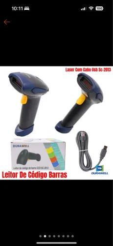 Leitor de código de barras