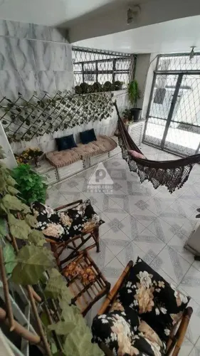 Apartamento Duplex Reformado 129m² 4 Quartos e 2 Vagas no Andaraí/RJ