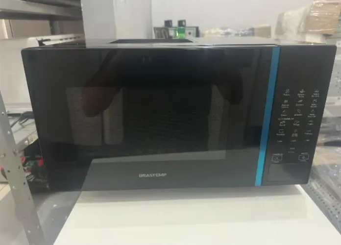 MICROONDAS BRASTEMP DE EMBUTIR NOVO 32lts 127v