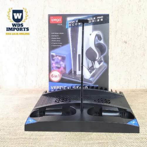 Suporte Vertical Cooler Carregador Ps5