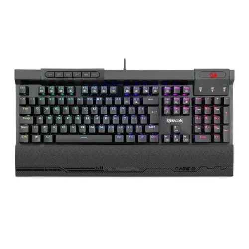 Teclado Mecânico Redragon Surya 2 RGB Switch Blue - WZetta