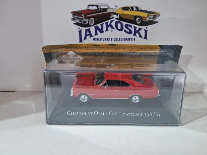 Miniatura Chevrolet Opala  Coupe 1973 escala 1 43 