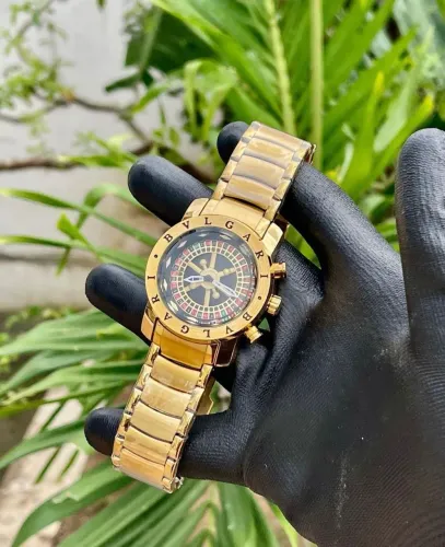 Relógio Bvlgari Casino, a prova dágua, roleta funcional