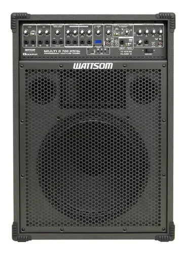 Caixa Amplificada Multiuso Ciclotron Multi700 Usb 175w Preta