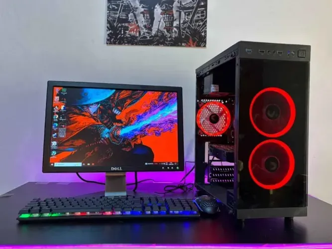 Pc gamer i5 7° - 1050ti 4gb edição e jogos