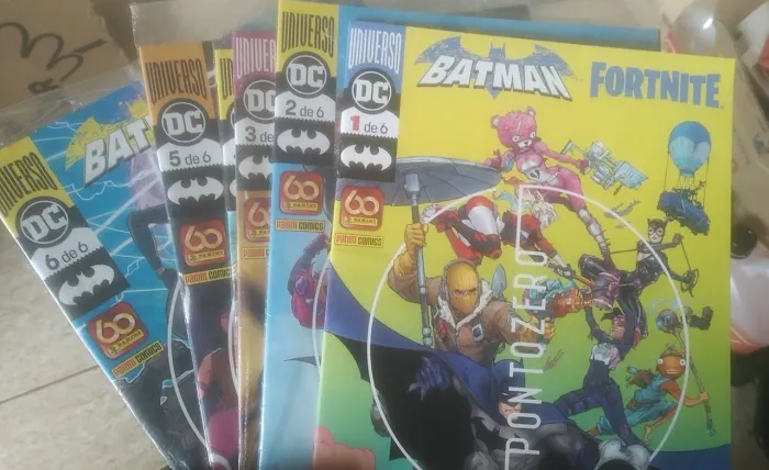 Batman/Fortnite - Coleção Completa 1 ao 6 + Fundação - PANINI