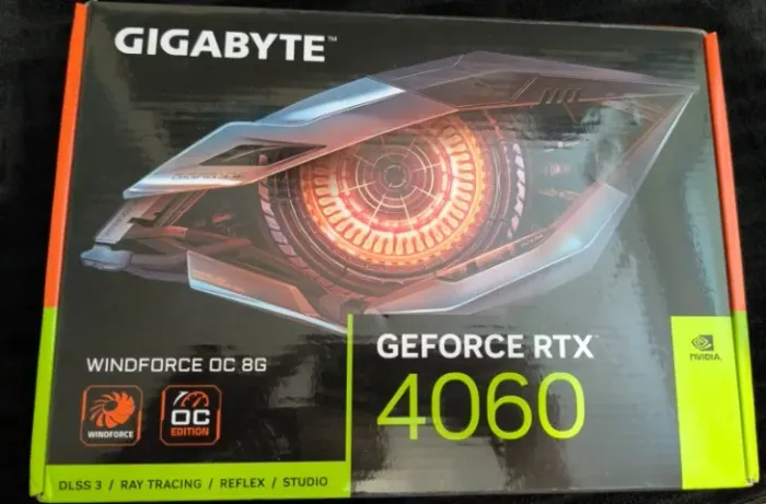 Geforce RTX 4060 Gigabyte.