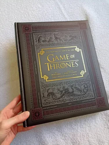 Livro Game Of Thrones - Por dentro da série HBO capa dura