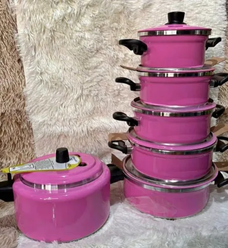 Kit com 5 panela martinelle 1 panela de 4,5 litros 