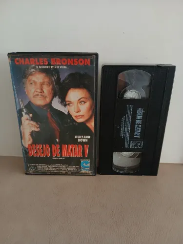 Fita Vhs Desejo de Matar 5 - Charles Bronson