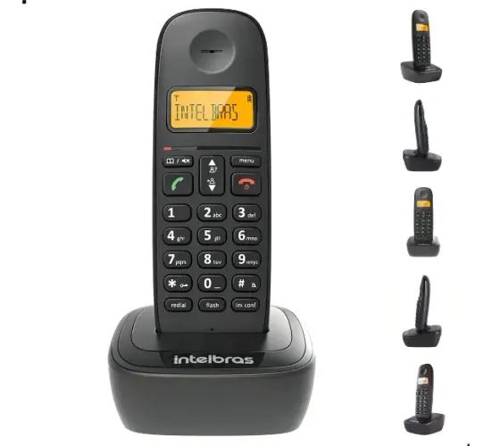Telefone Sem Fio Intelbras Ts 2510 Preto