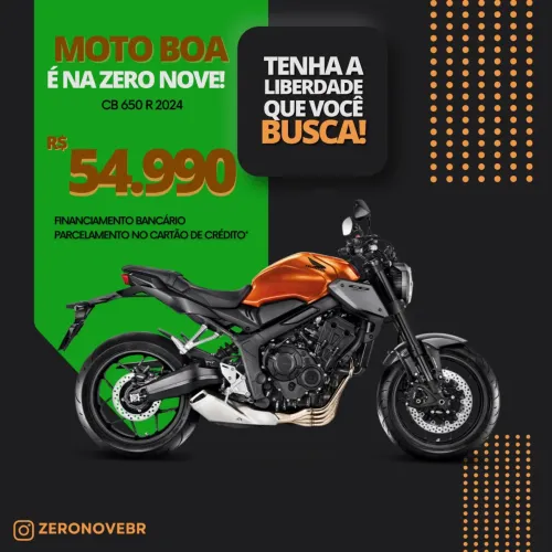HONDA CB 650R 2024 (ACEITAMOS TROCA)