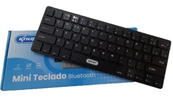 Mini Teclado Bluetooth Multimídia Knup KP-TE109