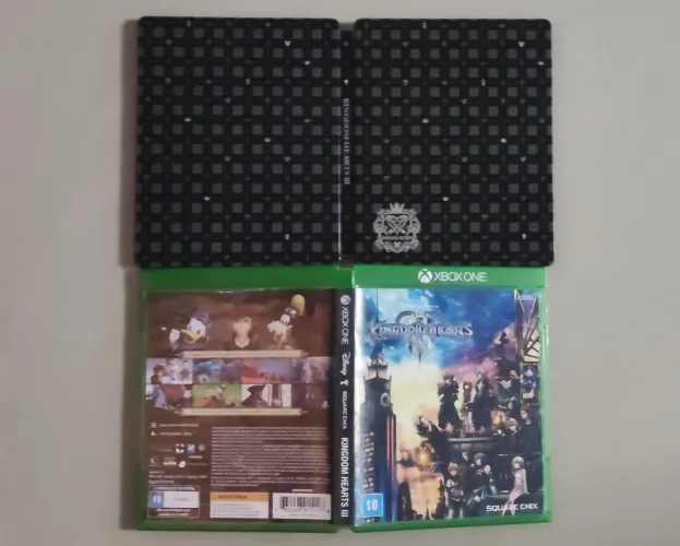 kingdom hearts 3 + steelbook