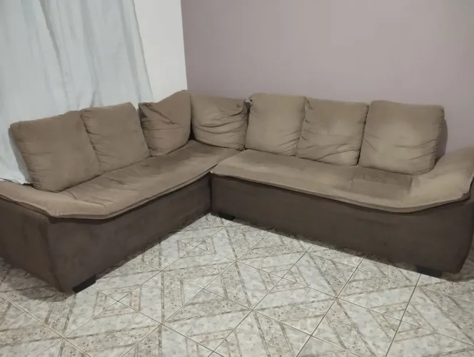 Sofá de Canto 6 lugares