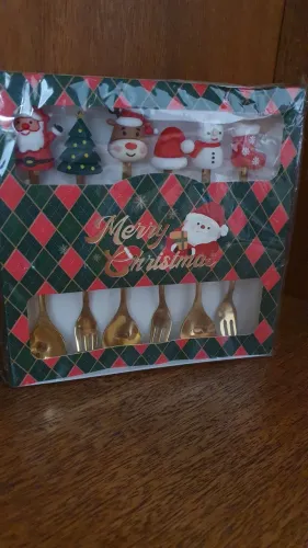 Talheres de Natal ( Novos )