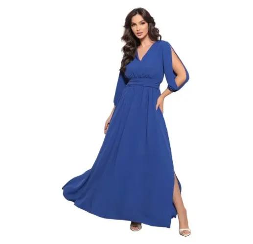 Encontre o vestido perfeito para ocasiões especiais Nosso Vestido Longo Plus Size oferece 