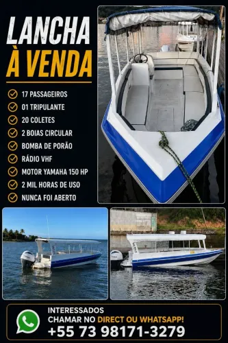 Embarcação de trabalho