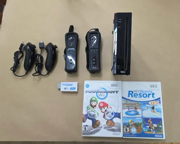 Nintendo Wii - 2 Controle + Jogos.