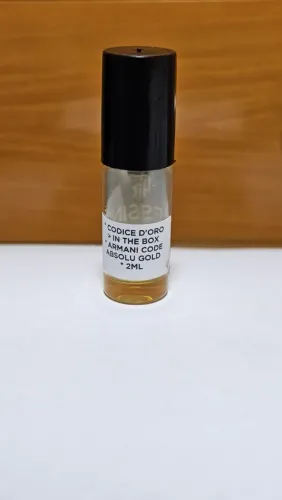 Perfume Codice D Oro Armani Code