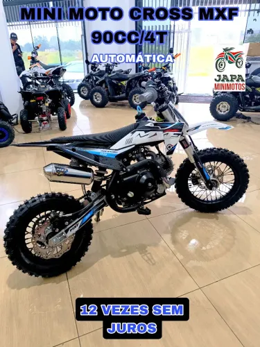 MINI MOTO CROSS MXF 90CC/4T AUTOMÁTICA EM 12 VEZES SEM JUROS