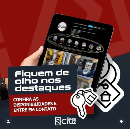 @souzacruzimoveisenegocios no Instagram muitas opções