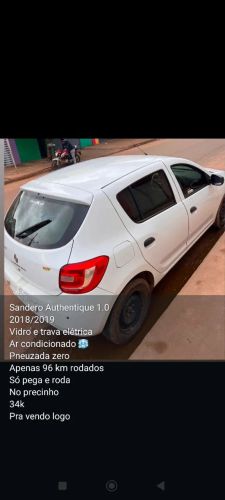 Imagem de Renault Sandero Authentique Flex 1.0 12V 5P 2019