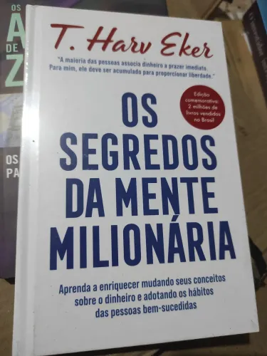 Livro Os segredos da mente milionária de T.Harv Eker - livro novo plastificado  35,00