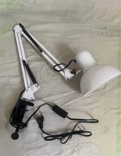 Luminária + lâmpada ( novo )