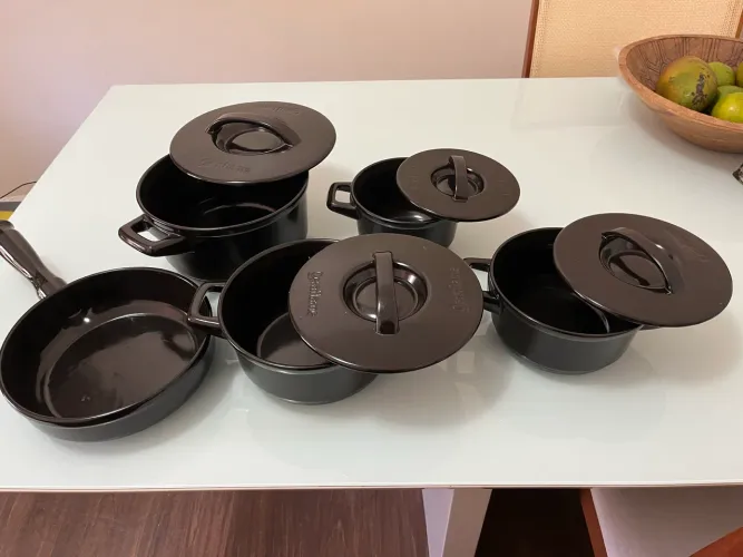 Kit Panela de Cerâmica Ceraflame Duo Smart