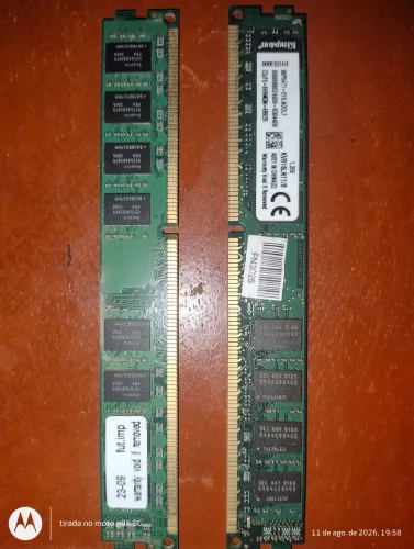 Memória ram 8gb DDR3 Kingston 1600mhz Kvr16n11/8