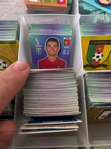 Figurinhas copa 2022 lote com 4.300 figurinhas