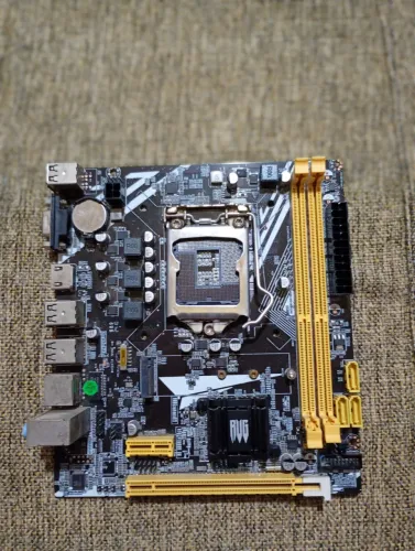 Placa mãe H61 LGA 1155 Revenger com defeito reparável!