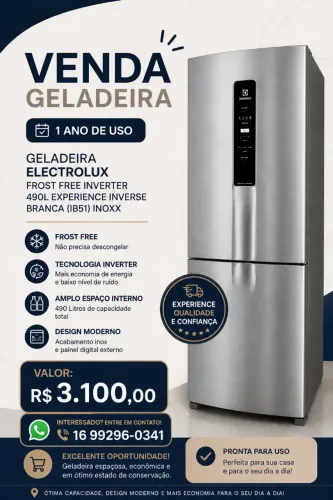 Geladeira Electrolux 