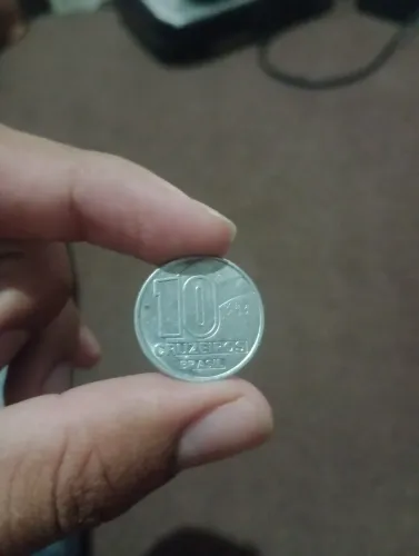 Moeda de 10 Cruzeiros de 1990 antiguidade