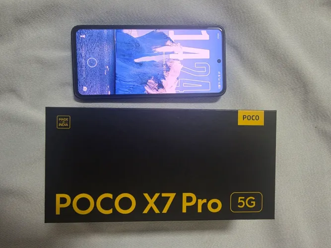 Poço X7 Pro 5G 12GB Ram 256 Gb