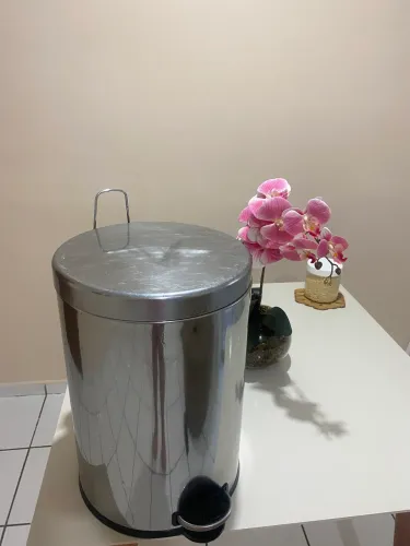 LIXEIRA INOX SEMINOVA