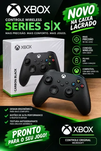 Controle Xbox série S X