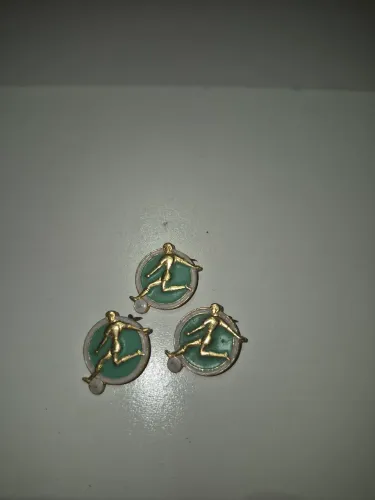 Lote 3 Pins Broches Antigos Futebol