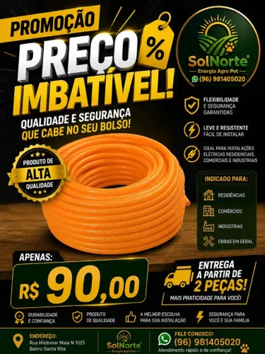 Vendo conduite reforçado 