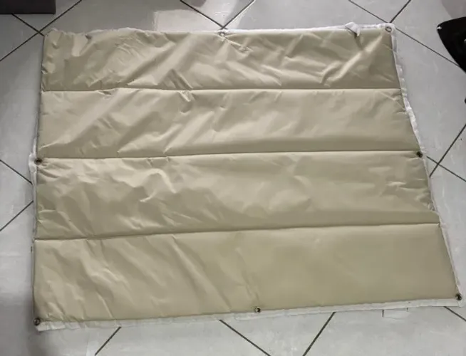 Cortina Acustica Blackout - Cor Creme