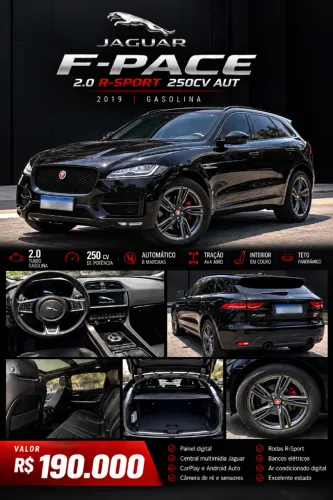 Jaguar F-Pace 2.0 R-sport 250cv Aut. 2019