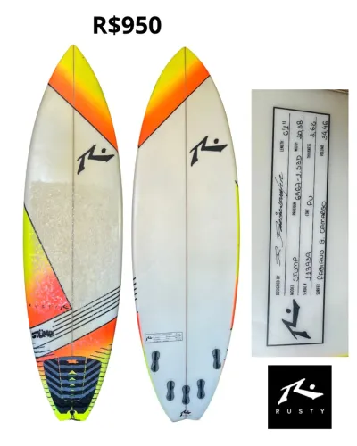 Prancha de Surf Rusty