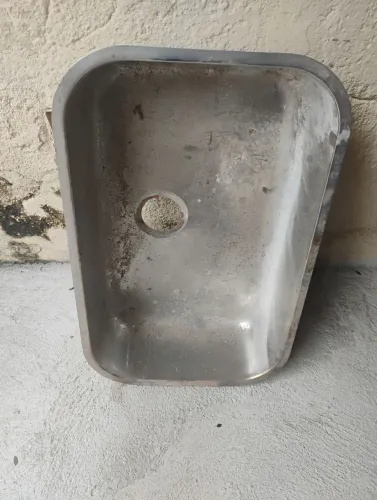 Cuba pia cozinha grande inox