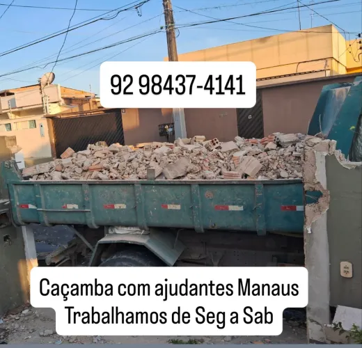 Limpeza Retirada Cacamba de Entulho