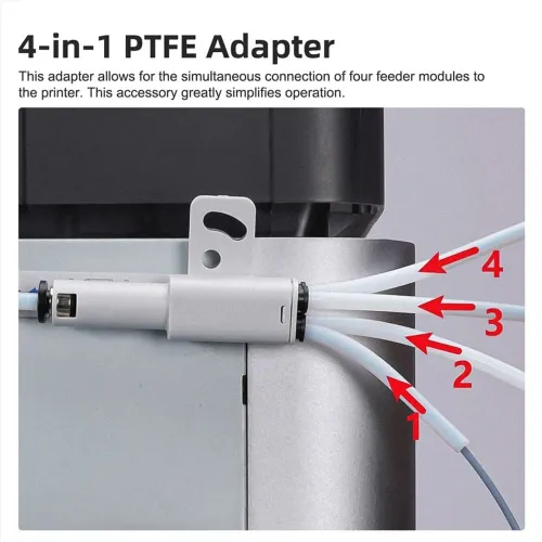 Adaptador porta de expansão para impressora bambu lab p1 e x1