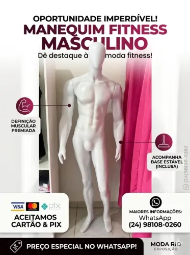 Manequim masculino 