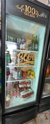 Cervejeira Porta De Vidro 569L