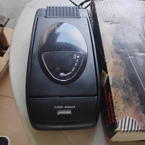 Rebobinador de fita vhs novo