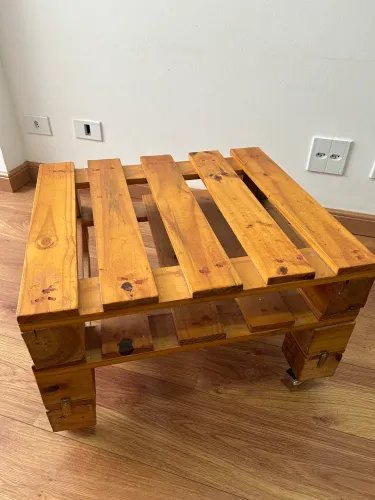 Mesa de centro de pallet